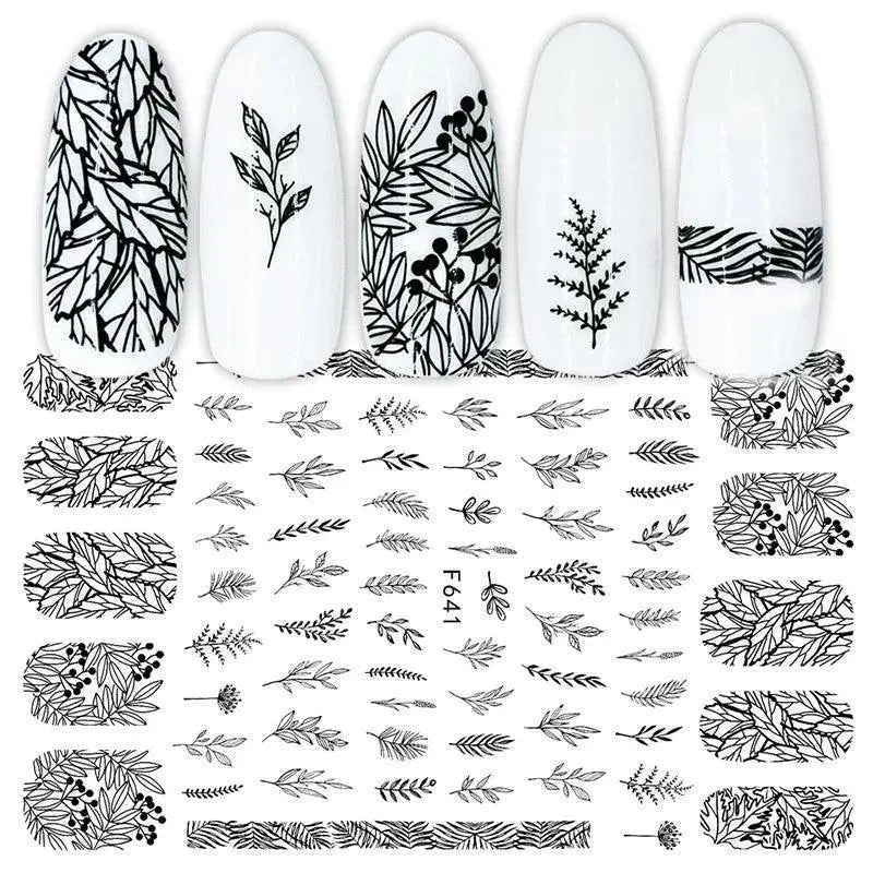 Heartfelt Love Nail Sticker Set Romantic Expressions — product view 8