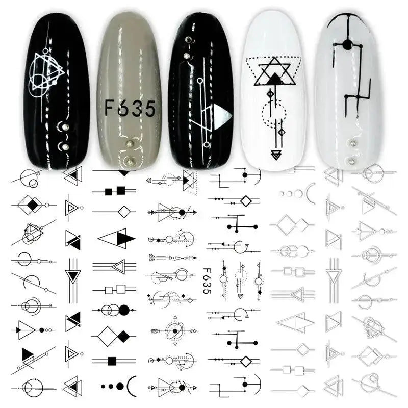 Heartfelt Love Nail Sticker Set Romantic Expressions — product view 11