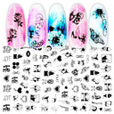Heartfelt Love Nail Sticker Set: Romantic 3D Expressions