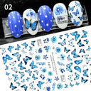Heartfelt Love Nail Sticker Set: Romantic 3D Expressions