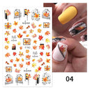 Heartfelt Love Nail Sticker Set: Romantic 3D Expressions