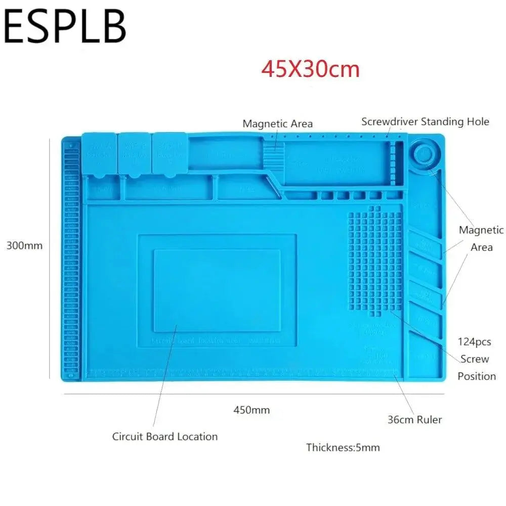 Heat Resistant Silicone Soldering Mat for BGA Station