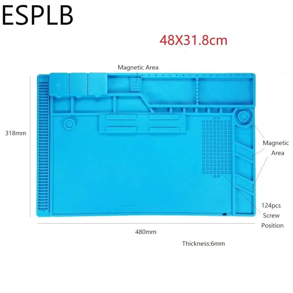 Heat Resistant Silicone Soldering Mat for BGA Station