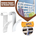 Heated Towel Radiator Rail Hooks for Efficient Drying
