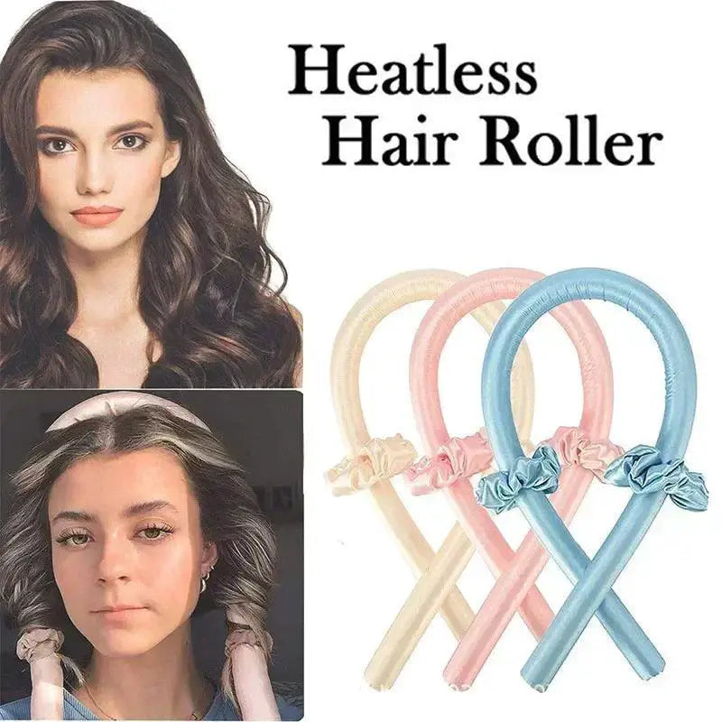 Heatless Hair Curling Headband for Effortless Curls