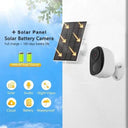 Clear 2K Outdoor Security Cam for Home