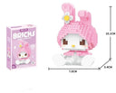 Hello Kitty Kuromi Building Block Set Enchanting Decor Fun