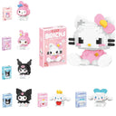 Hello Kitty Kuromi Building Block Set Enchanting Decor Fun