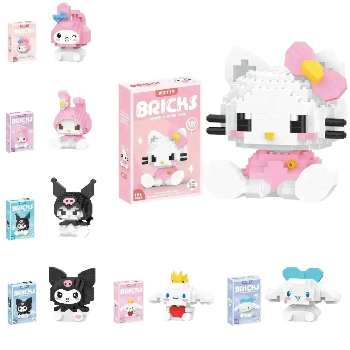 Charming Blocks for Hello Kitty Fans — product view 1