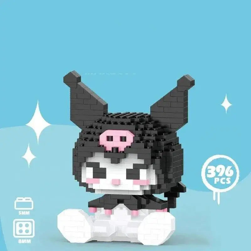 Hello Kitty Kuromi Building Block Set Enchanting Decor Fun