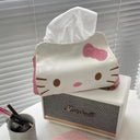 Hello Kitty Tissue Box: Cute Cartoon Cat Napkin Case for Girls
