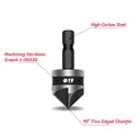 Hex Shank Countersink Drill Bit Set for Wood Soft Metals
