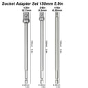 Hex Shank Socket Adapter for Impact Drill Wrench Conversion