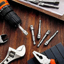 Hex Shank Socket Adapter for Impact Drill Wrench Conversion