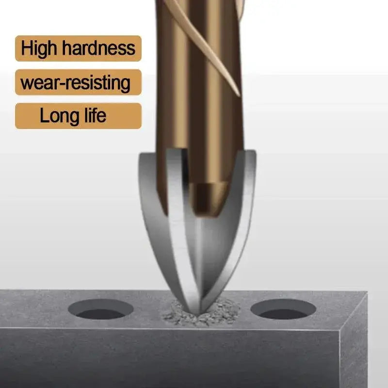 Hexagonal Shank Drill Bit Set Cobalt Steel Multi Purpose