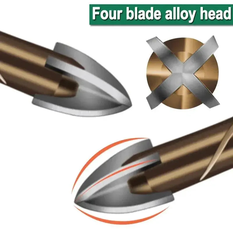 Hexagonal Shank Drill Bit Set Cobalt Steel Multi Purpose
