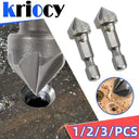Hexagonal Shank Six Blade Woodworking Chamfer Tool