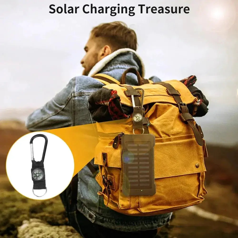 High Capacity 30000mAh Waterproof Solar Power Bank
