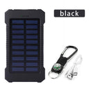 High-Capacity 30000mAh Waterproof Solar Power Bank