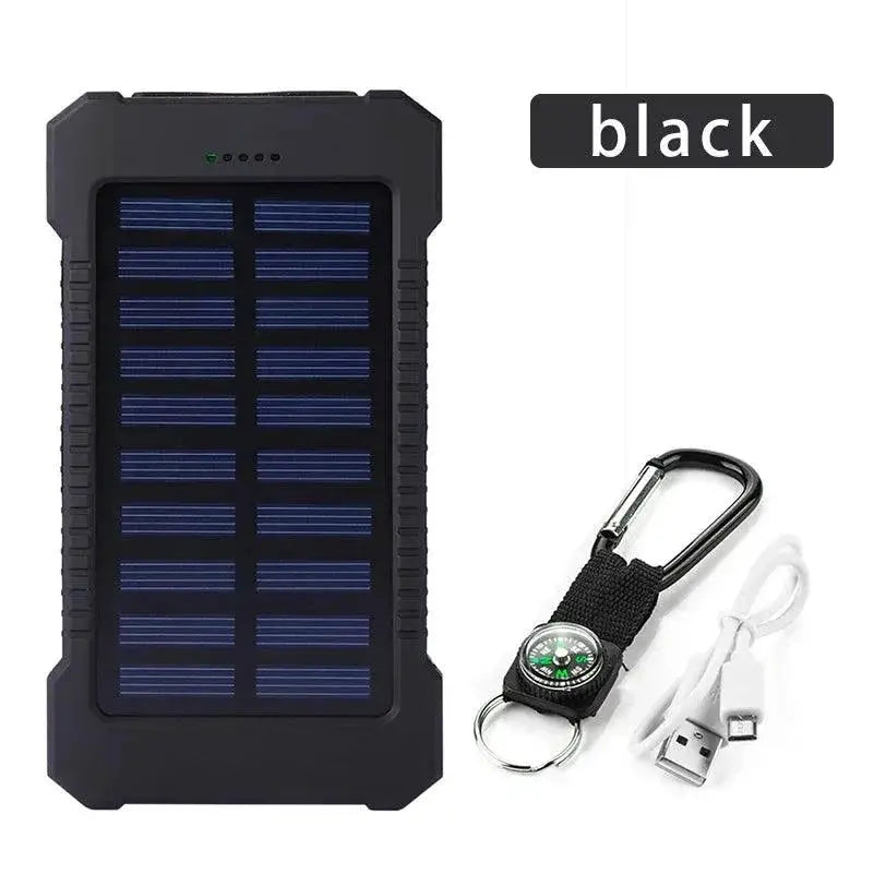 High Capacity 30000mAh Waterproof Solar Power Bank
