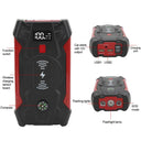 High-Capacity 39800mAh 1200A Car Jump Starter Power Bank