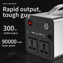 High-Capacity 90000mAh 300W Outdoor Power Generator