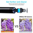 High-Definition Waterproof Endoscope Camera with Adjustable LED Lights