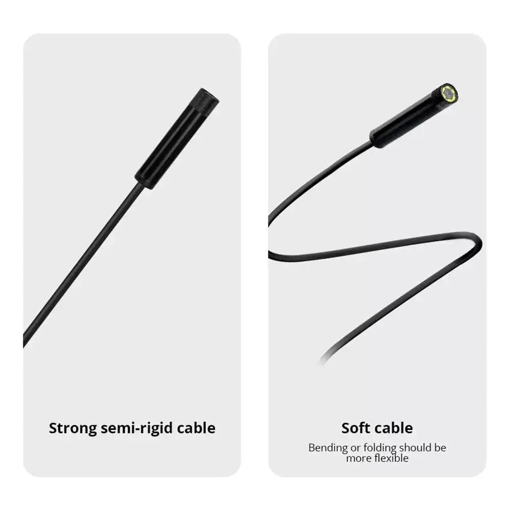 HD Waterproof Endoscope Camera With Adjustable LED Lights