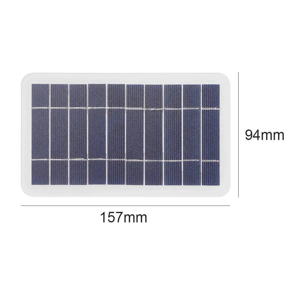 High Efficiency 5V 400mA Waterproof Solar Panel Charger