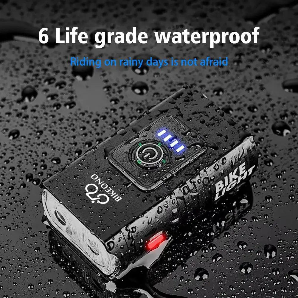 High Performance 1000 Lumen USB Rechargeable Bike Headlight