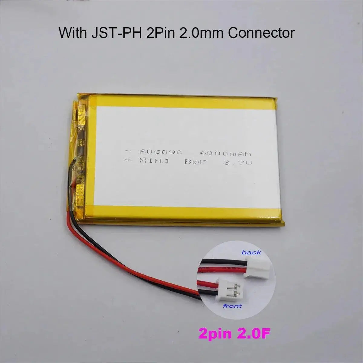 High Performance 3.7V 4000mAh Li Polymer Battery For Devices