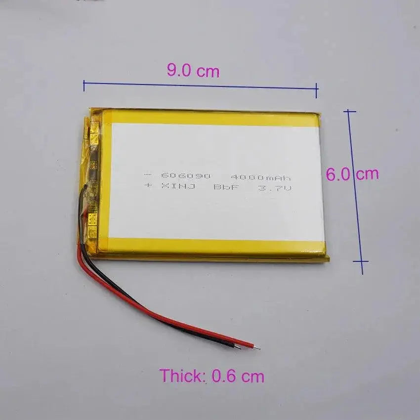 High Performance 3.7V 4000mAh Li Polymer Battery For Devices