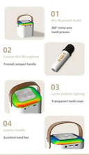 Karaoke Speaker for Backyard Parties 360