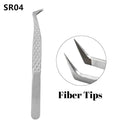 High Precision Pink Eyelash Extension Tweezers Tool for Professionals