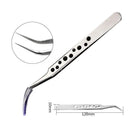 High Precision Pink Eyelash Extension Tweezers Tool for Professionals