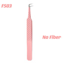 High Precision Pink Eyelash Extension Tweezers Tool for Professionals