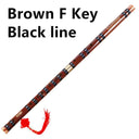 High Quality Bamboo Flute Woodwind Instrument C D E F G Key