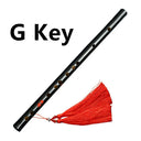 High Quality Bamboo Flute Woodwind Instrument C D E F G Key