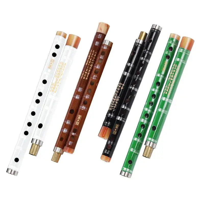 High Quality Bamboo Flute Woodwind Instrument C D E F G Key