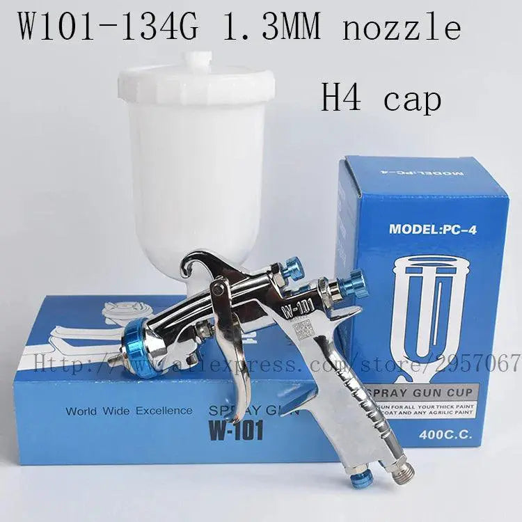 W101 HVLP Gravity Spray Gun 400CC Pot High Quality