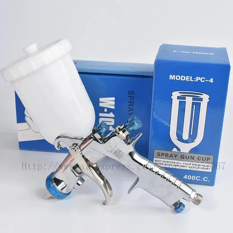W101 HVLP Gravity Spray Gun 400CC Pot High Quality