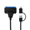 High-Speed SATA to USB Adapter SSD HDD Converter UASP