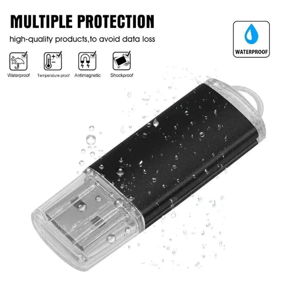 High Speed USB Flash Drive Reliable Storage 4GB To 256GB