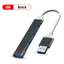 High Speed USB Hub Ultimate Data Transfer Power 4 Port