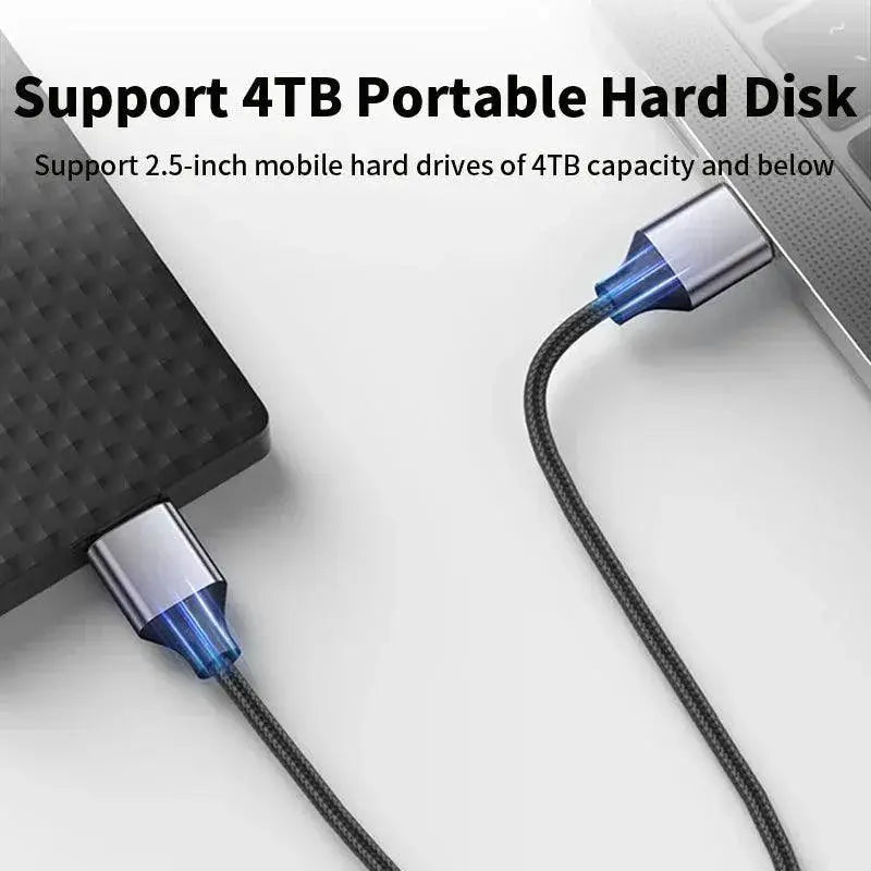 High Speed USB Micro B Cable for Samsung HDD SSD Transfer