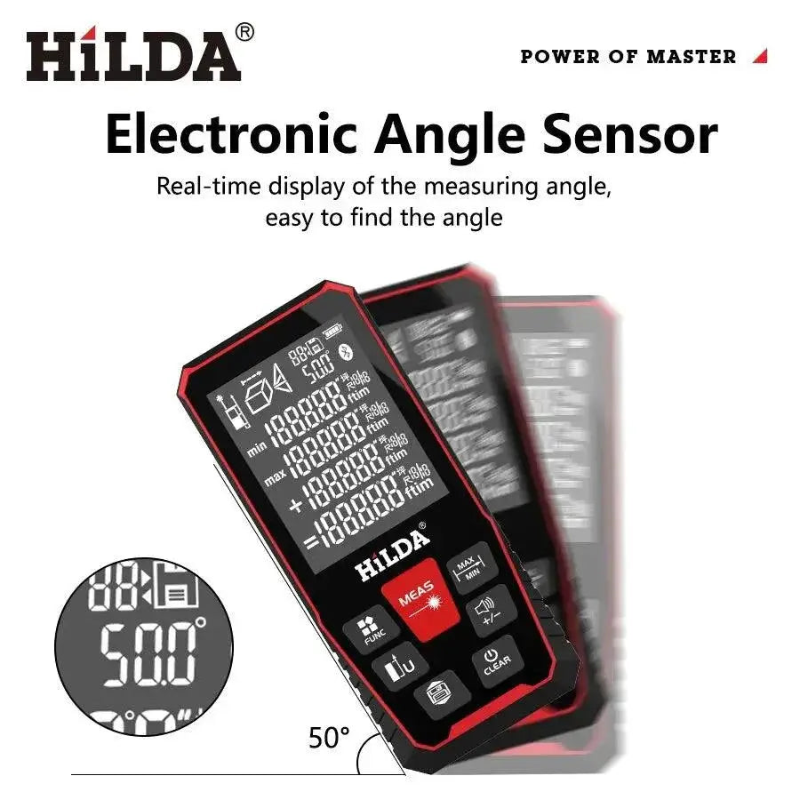 HILDA Laser Distance Rangefinder With Multiple Modes