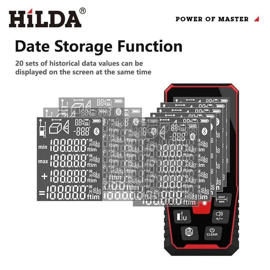 HILDA Laser Distance Rangefinder With Multiple Modes