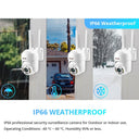 4MP Outdoor IP Camera for Home Security