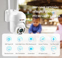4MP Outdoor IP Camera for Home Security
