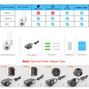 4MP Outdoor IP Camera for Home Security